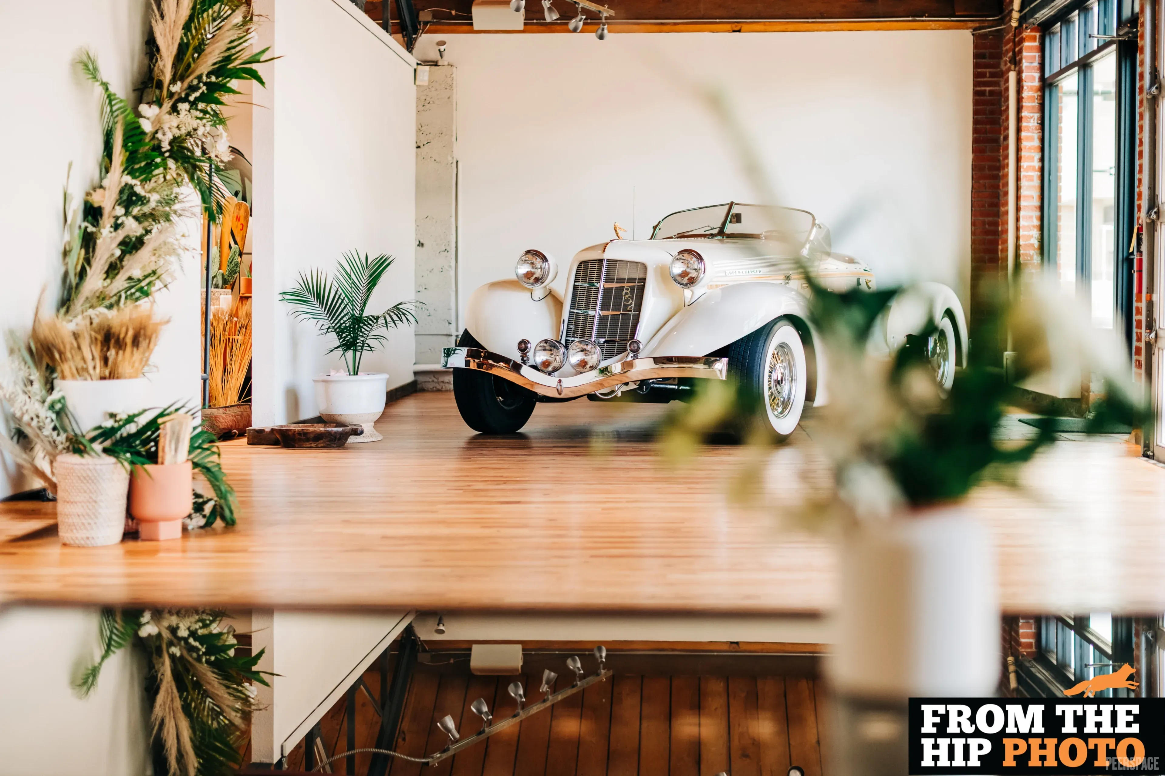 Sterling Event Space — production · automotive in the main hall. Denver Golden Triangle.